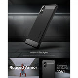 Spigen Sony Xperia 10 VI Deksel Rugged Armor Matte Black