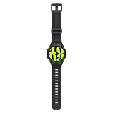 Spigen Samsung Galaxy Watch 7 40mm Armbånd og Deksel Rugged Armor Pro Matte Black