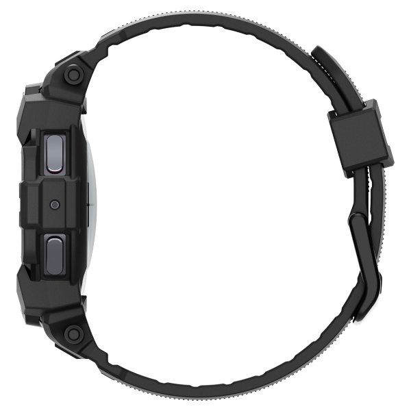 Spigen Samsung Galaxy Watch 7 44mm Armbånd og Deksel Rugged Armor Pro Matte Black