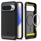 Spigen Google Pixel 10 Pro XL Deksel Rugged Armor MagFit Matte Black
