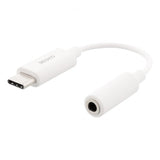 Deltaco Adapter USB-C 3.5mm Hvit