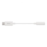 Deltaco Adapter USB-C 3.5mm Hvit