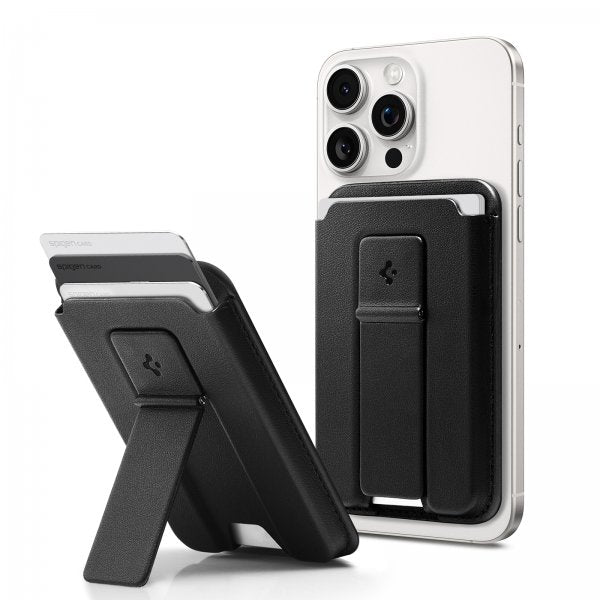 Spigen MagSafe Kortholder Smart Fold 2 MagFit Svart