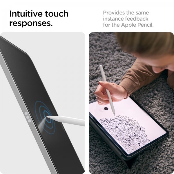 Spigen iPad 10.9 (gen 10)/iPad 11 (A16) Skjermbeskytter Paper Touch Pro