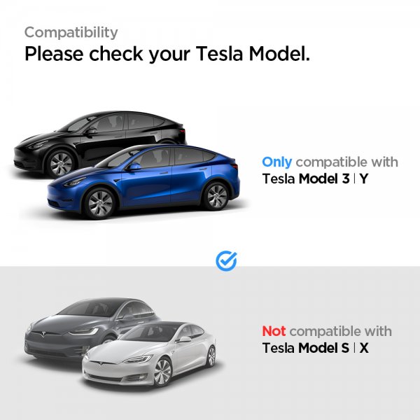 Spigen Skjermbeskytter GLAS.tR EZ Fit Anti-Glare Tesla Model Y/Model 3 (2017-2023)
