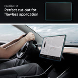 Spigen Skjermbeskytter GLAS.tR EZ Fit Anti-Glare Tesla Model Y/Model 3 (2017-2023)