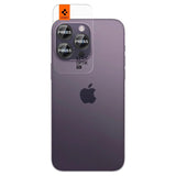 Spigen iPhone 14/15/16/17 Pro & Pro Max Kamerabeskytter GLAS.tR EZ Fit Optik Pro 2-pakning Svart