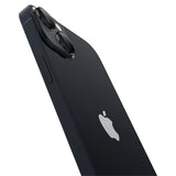 Spigen iPhone 14/15/iPhone 14/15 Plus Kamerabeskytter GLAS.tR EZ Fit Optik Pro 2-pakning Svart
