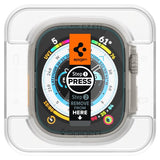 Spigen Apple Watch Ultra Skjermbeskytter GLAS.tR EZ Fit 2-pakning