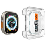 Spigen Apple Watch Ultra Skjermbeskytter GLAS.tR EZ Fit 2-pakning