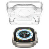 Spigen Apple Watch Ultra Skjermbeskytter GLAS.tR EZ Fit 2-pakning