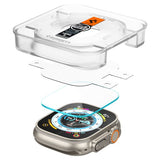 Spigen Apple Watch Ultra Skjermbeskytter GLAS.tR EZ Fit 2-pakning