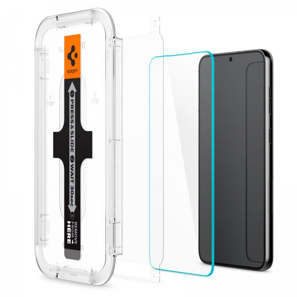 Spigen Samsung Galaxy S23 Skjermbeskytter GLAS.tR EZ Fit 2-pakning