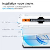 Spigen Samsung Galaxy S23 Skjermbeskytter GLAS.tR EZ Fit 2-pakning