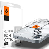 Spigen Nothing Phone (1) Kamerabeskytter GLAS.tR EZ Fit Optik Pro 2-pakning Silver
