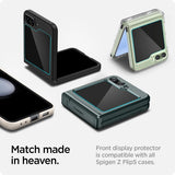 Spigen Samsung Galaxy Z Flip 5 Skjermbeskytter GLAS.tR EZ Fit 2-pakning