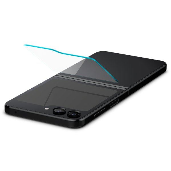 Spigen Samsung Galaxy Z Flip 5 Skjermbeskytter GLAS.tR EZ Fit 2-pakning