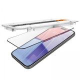 Spigen iPhone 15 Plus Skjermbeskytter GLAS.tR EZ Fit FC Svart 2-pakning
