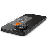 Spigen iPhone 14/15/16/17 Pro & Pro Max Kamerabeskytter GLAS.tR EZ Fit Optik Pro 2-pakning Crystal Clear