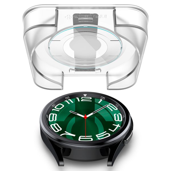 Spigen Samsung Galaxy Watch 6 Classic 47mm Skjermbeskytter GLAS.tR EZ Fit 2-pakning