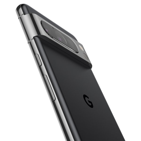 Spigen Google Pixel 8 Pro Kamerabeskytter Glas.tR EZ Fit Optik Crystal Clear 2-pakning