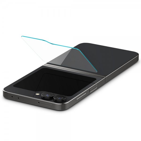 Spigen Samsung Galaxy Z Flip 6/Flip 7 FE Skjermbeskytter GLAS.tR EZ Fit 2-pakning