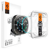 Spigen Samsung Galaxy Watch Ultra Skjermbeskytter GLAS.tR EZ Fit 2-pakning