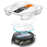 Spigen Samsung Galaxy Watch 7 44mm Skjermbeskytter GLAS.tR EZ Fit 2-pakning