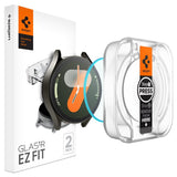 Spigen Samsung Galaxy Watch 7 40mm Skjermbeskytter GLAS.tR EZ Fit 2-pakning