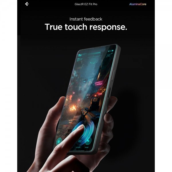 Spigen Sony Xperia 10 VII Skjermbeskytter GLAS.tR EZ Fit Pro 2-pakning