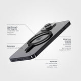 agood company Avtakbar MagSafe-ring Svart