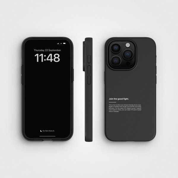 agood company iPhone 15 Pro Deksel PLNTPRTCT Svart