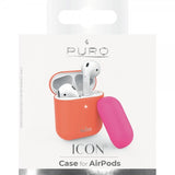 Puro AirPods 1/2 Deksel Icon Oransje
