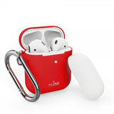 Puro AirPods 1/2 Deksel Icon Rød