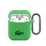 Lacoste AirPods 1/2 Deksel Liquid Silicone Glossy Logo Grønn
