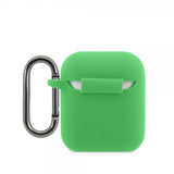 Lacoste AirPods 1/2 Deksel Liquid Silicone Glossy Logo Grønn