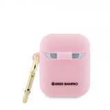 Hello Kitty AirPods 1/2 Deksel Liquid Silicone Rosa