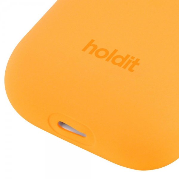 holdit AirPods 1/2 Deksel Silikon Orange Juice