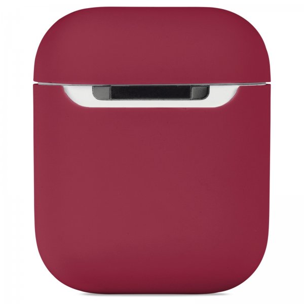 holdit AirPods 1/2 Deksel Silikon Red Velvet