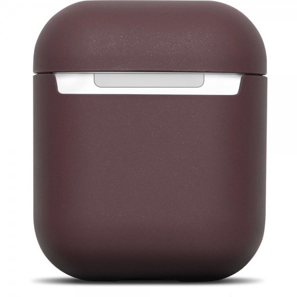 Nudient AirPods 1/2 Deksel Thin Case Sangria Red