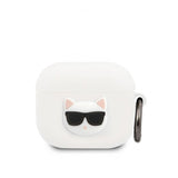 Karl Lagerfeld AirPods 3 Deksel Choupette Hvit