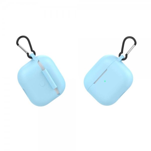 AirPods 3 Deksel med Karabinkrok Blå