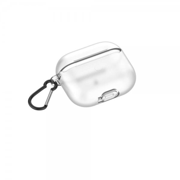 AirPods 3 Deksel med Karabinkrok Frostad Klar