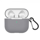 AirPods 3 Deksel med Karabinkrok Grå