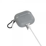 AirPods 3 Deksel med Karabinkrok Grå