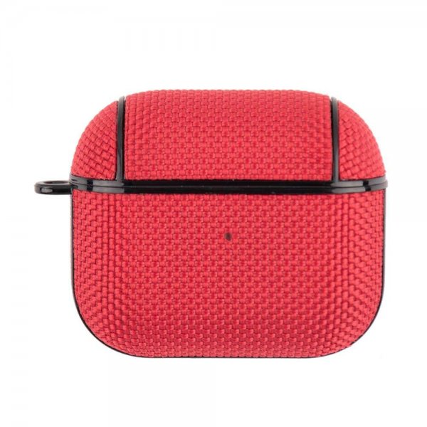 AirPods 3 Deksel Nylon Weave Rød