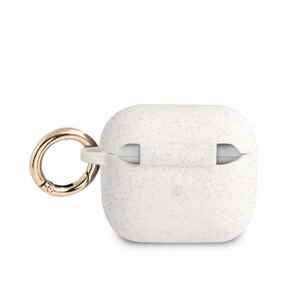Guess AirPods 3 Deksel Printed Logo Hvit