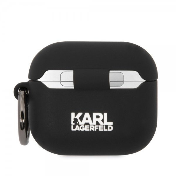 Karl Lagerfeld AirPods 3 Deksel 3D Logo Svart