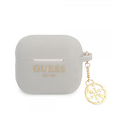 Guess AirPods 3 Deksel Classic Logo 4G Charm Grå