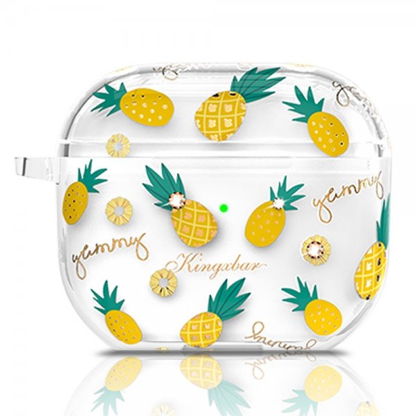 Kingxbar AirPods 3 Deksel Fresh Series Ananas